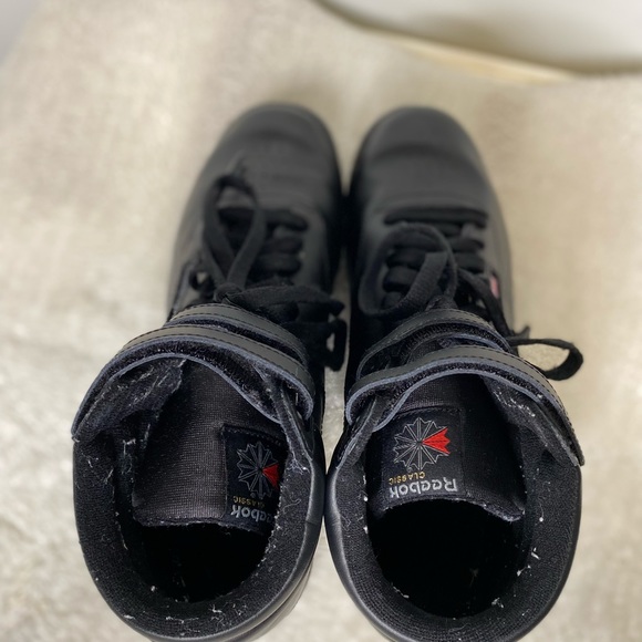 Reebok Women’s Freestyle Classic Hightop Sneakers - Picture 6 of 8